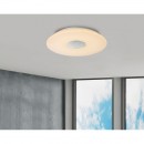 Globo 41329N LED stropné svietidlo Nicole 1x50W | 2600lm | 3000-6000K | RGB - bluetooth, reproduktor, stmievateľné, diaľkový ovládač, fixácia farieb, menič farby, biela, opál