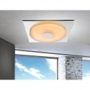 Globo 41334 LED stropné svietidlo Treviso I 1x24W | 2000L | 6000K - stmievateľné, diaľkové ovládanie, fixácia farby, chróm