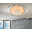 Globo 41335 LED stropné svietidlo Treviso I 1x24W | 2000L | 6000K - stmievateľné, diaľkové ovládanie, fixácia farby, chróm
