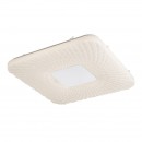 Globo 41343-24 LED stropné svietidlo Findus 1x24W | 100-1600lm | 3000K-6000K - diaľkový ovládač, stmievateľné, fixácia farieb, pamäťová funkcia, trblietavý efekt, biela, opál