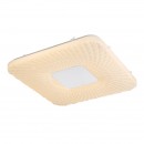 Globo 41343-24 LED stropné svietidlo Findus 1x24W | 100-1600lm | 3000K-6000K - diaľkový ovládač, stmievateľné, fixácia farieb, pamäťová funkcia, trblietavý efekt, biela, opál