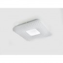 Globo 41343-24 LED stropné svietidlo Findus 1x24W | 100-1600lm | 3000K-6000K - diaľkový ovládač, stmievateľné, fixácia farieb, pamäťová funkcia, trblietavý efekt, biela, opál
