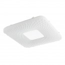 Globo 41343-24 LED stropné svietidlo Findus 1x24W | 100-1600lm | 3000K-6000K - diaľkový ovládač, stmievateľné, fixácia farieb, pamäťová funkcia, trblietavý efekt, biela, opál