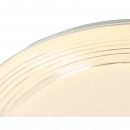 Globo 41344-24 LED stropné svietidlo Lucas 1x24W | 1790lm | 3000K - trblietavý efekt, biela