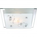 Globo 48092 stropné svietidlo Ballerina I 1x60W | E27 - chróm, satinované sklo