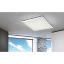 Globo 48380 LED stropné svietidlo Rena 1x30W | 2000L | 3000-6000K | trblietavý efekt, stmievateľné, diaľkové ovládanie, nočné osvetlenie, biela, opál