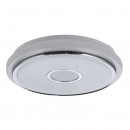 Globo 48389-40 LED stropné svietidlo Dani 1x40W | 3100L | 3000K-6500K - stmievateľné, fixácia farieb, diaľkový ovládač. chróm, biela