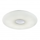 Globo 48390-60 LED stropné svietidlo Osha 1x60W | 3800lm | 2700K-6500K | RGB - stmievateľné, menič farby, nočné osvetlenie, fixácia farieb, diaľkový ovládač, opál, biela
