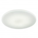 Globo 48392-60 LED stropné svietidlo s pohybovým čidlom Peter 1x60W | 180-3800lm | 2700K-6500K - diaľkový ovládač, stmievateľné, fixácia farieb, pamäťová funkcia, nočné osvetlenie, trblietavý efekt, opál, biela