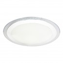 Globo 48395 LED stropné svietidlo Nicole II 1x30W | 140-2400lm | 3000K-6000K | RGB - diaľkový ovládač, menič farieb, stmievateľné, fixácia farieb, nočné osvetlenie, opál, biela