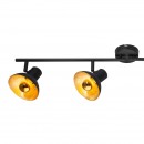 Globo 54001-4 stropné bodové svietidlo Lotte 4x4W | E14 LED | 544lm | E14 LED | 2700K - čierna, zlatá