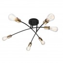 Globo 54003-6 prisadené stropné svietidlo Sarini 6x60W | E27