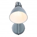 Globo 54646-1W nástenné svietidlo Jonas 1x40W | E14 - ohybné rameno, sivá