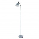 Globo 54646S stojacie svietidlo Jonas 1x40W | E14 - ohybné rameno, sivá