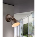 Globo 54647-1 nástenné svietidlo Giorgio 1x40W | E14 - hrdza