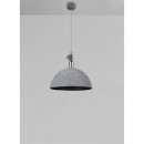 Globo 54653H závesné stropné svietidlo Fabian 1x60W | E27 - šedá