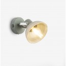 Globo 54658-1 nástenné svietidlo Daisy 1x40W | E14 - vypínač na tele, sivá