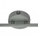 Globo 54658-2 nástenné bodové svietidlo Daisy 2x40W | E14 - vypínač na tele, nastaviteľné, šedá