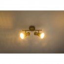 Globo 54808-2 nástenné či stropné svietidlo Aeron 1x25W | E14 - hrdza, zlatá