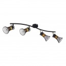 Globo 54814-4 stropné bodové svietidlo Purra 4x40W | E14