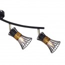 Globo 54814-4 stropné bodové svietidlo Purra 4x40W | E14