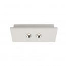Globo 55010-2 LED stropné bodové svietidlo 1x7,4W | 390lm | 3000K - biela