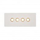 Globo 55010-4 LED stropné svietidlo Christine 1x14,7W | 760Li | 3000K - biela