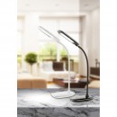 Globo 58263 LED stolové svietidlo Minea | 1x5W | 280L | 5500K - dotykový stmievač, ohybné rameno, čierna