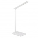 Globo 58297 LED stolové svietidlo Hekla 1x5W | 160L | 3000-6000K - bezdrôtová nabíjačka, USB nabíjací kábel, dotykový stmievač s plynulým stmievaním, biela