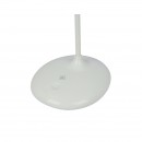 Globo 58347W LED stolové svietidlo Stannis 1x3W | 11-164lm | 4000K - ohybné rameno, ventilátor, dotykový stmievač, dotykový vypínač, USB, biela