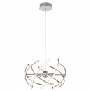 Globo 67823-30H LED závesné stropné svietidlo Wave 1x30W | 2100L | 3000K - opál, matný nikel