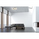 Globo 67833-60 LED prisadené stropné svietidlo Nabro 1x60W | 4000K