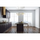 Globo 67833-60H LED závesné stropné svietidlo Nabro 1x60W | 4721lm | 3500K - chróm