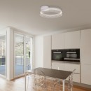 Globo 68225-24 LED prisadené stropné svietidlo Smitty 1x24W | 1800lm | 4000K - biela