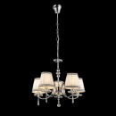 Globo 69032-5 závesné stropné svietidlo Valle 5x40W | E14 - chróm, biela
