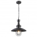 Globo 15019 závesné stropné svietidlo Jaden 1x60W | E27 | IP44 - čierna