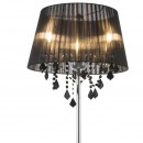 Globo 15028-3S stojacie svietidlo Lani 3x40W | E14 - čierna