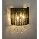 Globo 15095W LED nástenné svietidlo Sierra 2x3W | G9 LED | 318lm | 3000K - čierna