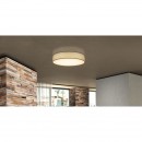 Globo 15185D4 LED stropné svietidlo Paco 1x60W | 2800lm | 3000K-6000K - stmievateľné, fixácia farieb, diaľkový ovládač, šedá