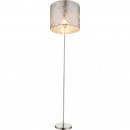 Globo 15188S stojacie svietidlo Amy 1x60W | E27 - matný nikel, strieborná