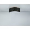 Globo 15229D6 stropné svietidlo Clarke 1x60W | E27 - čierna, matný nikel, zlatá