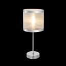 Globo 15259T stolové svietidlo Naxos 1x40W | E14 - chróm