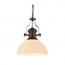 Globo 15278 závesný luster Jeju 1x60W | E27 - hrdza