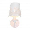 Globo 15371W nástenné svietidlo Sabadell 1x40W | E14 - biela