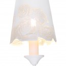 Globo 15371W nástenné svietidlo Sabadell 1x40W | E14 - biela