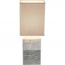 Globo 21643T1 stolové svietidlo Jeremy 1x40W | E27 - šedá