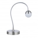 Globo 24134 LED stolná lampička Roslin 1x5W | 470lm | 3000K - ohybné rameno, matný nikel