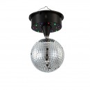 Globo 28005 LED disko guľa Dance 18x0,06W - vypínač na tele, adaptér