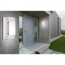 Globo 3156 vonkajšia nástenná lampa Orlando 1x60W | E27 | IP44 - nerez, opál