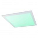 Globo 41604D2RGB LED stropné svietidlo Rosi 1x30W | 240-2400lm | 3000K-6000K | RGB - diaľkový ovládač, fixácia farieb, stmievateľné, menič farieb, opál biela